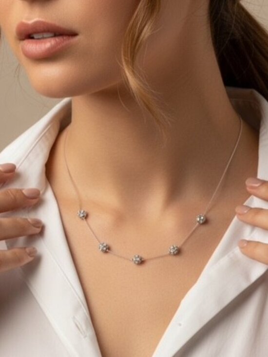 Lia Sophia Jewelry - Lia Sophia "CRYSTAL BALL" Necklace